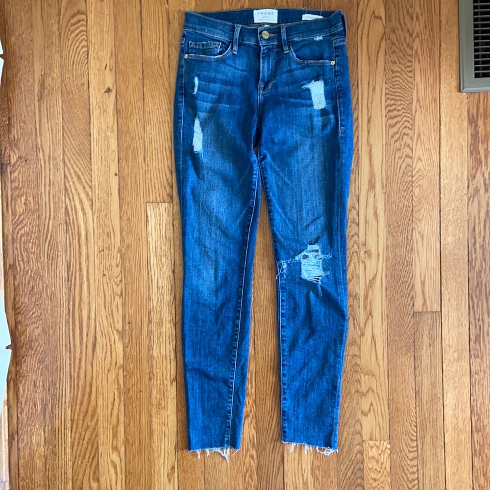 Frame le Skinny de Jeanne jeans